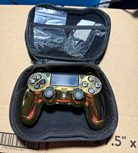 Sony dualshock gold ps4 - sony,