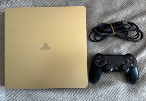 Playstation slim gold - 4,