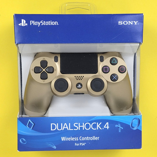 New gold sony - new, dualshock